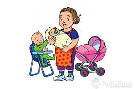 Potrebna pouzdana žena za pomoć u kući i oko male djece/beba. Iskustvo u čuvanju i paženju beba je neophodno.