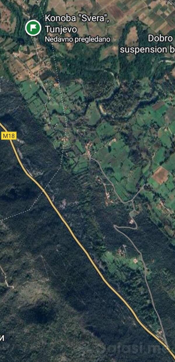 Poljoprivredno zemljište 3512m2 - Danilovgrad - > Okolina grada