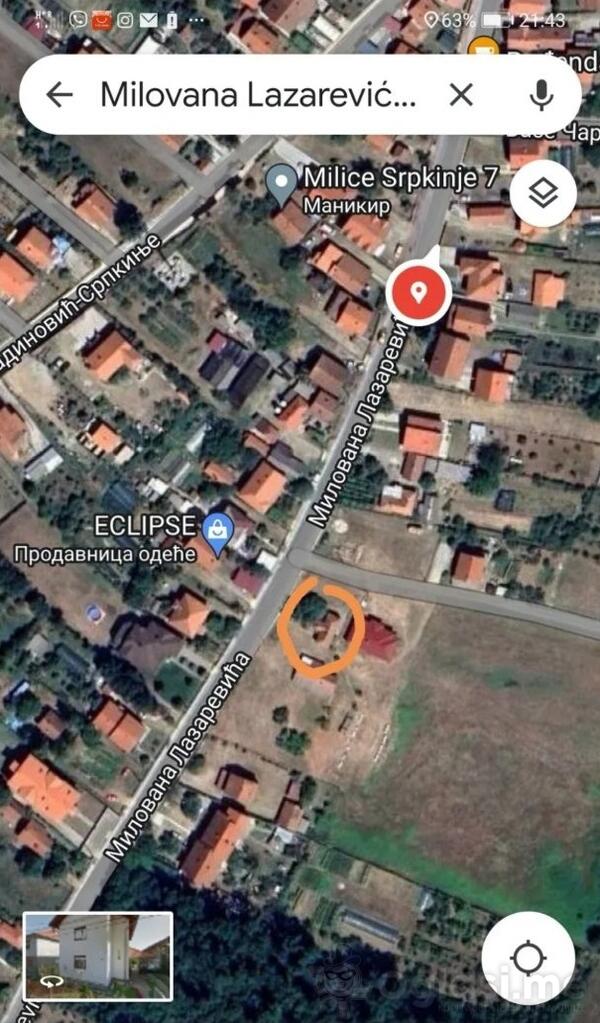 Građevinsko zemljište 500m2 - Lazarevac - Lazarevac (uži dio)