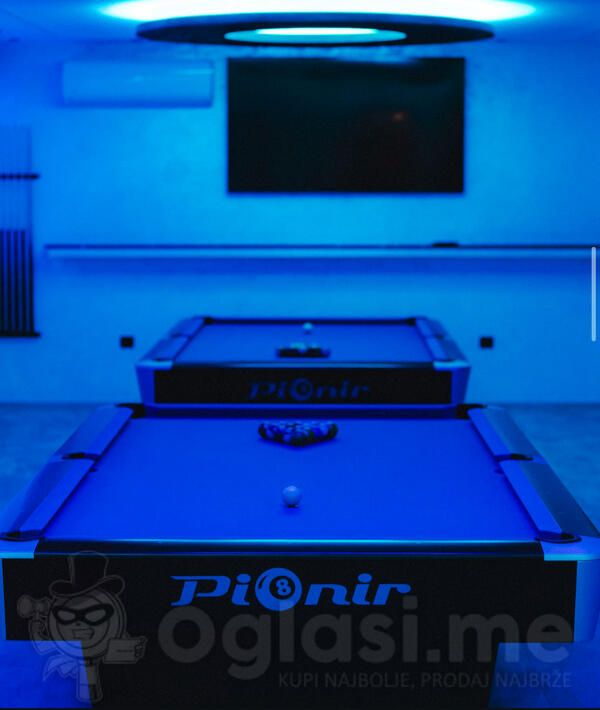 Prodajem sve vrste novih bilijarskih stolova, po želji klijenta. 