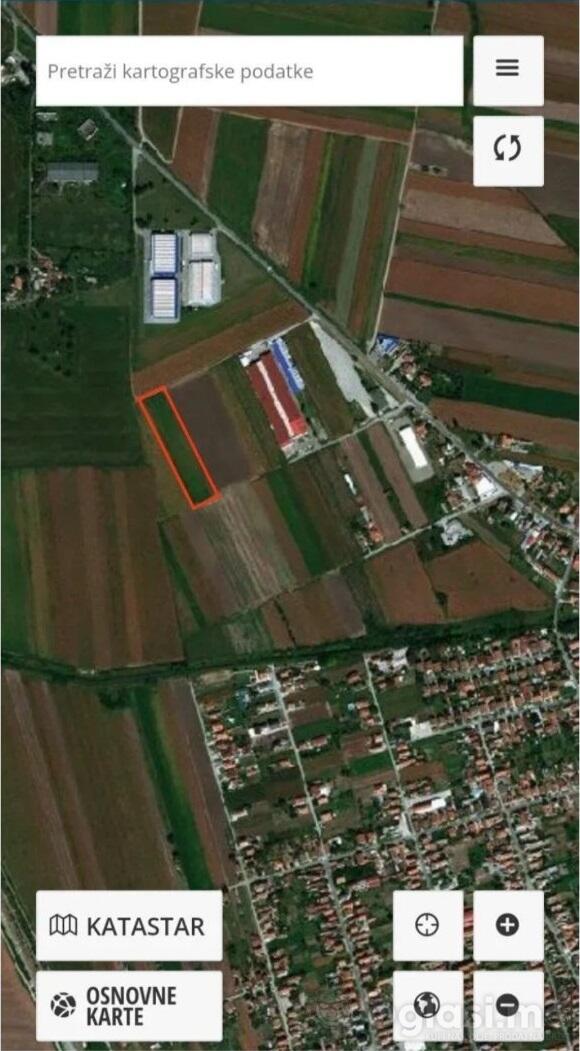 Građevinsko zemljište 5800m2 - Stara Pazova - Stara Pazova (uži dio)