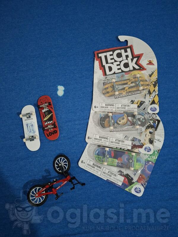 Tech deck finger bord