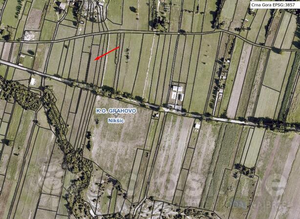 Poljoprivredno zemljište 1865m2 - Nikšić - Grahovo