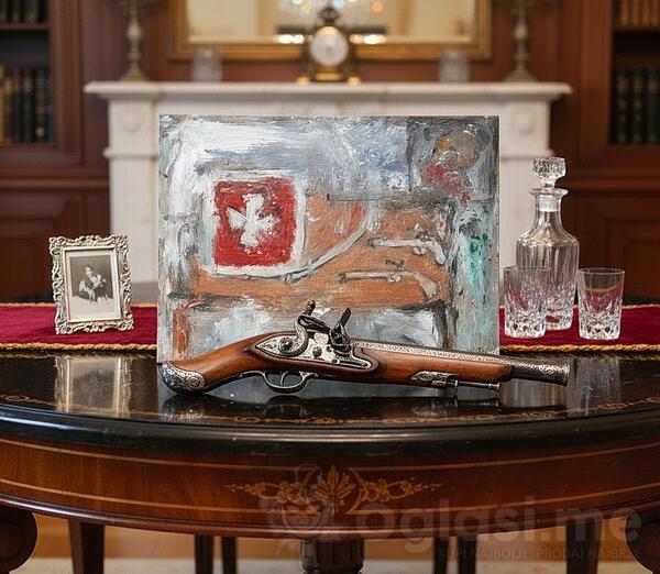 Crnogorska trpeza ulje na platnu 