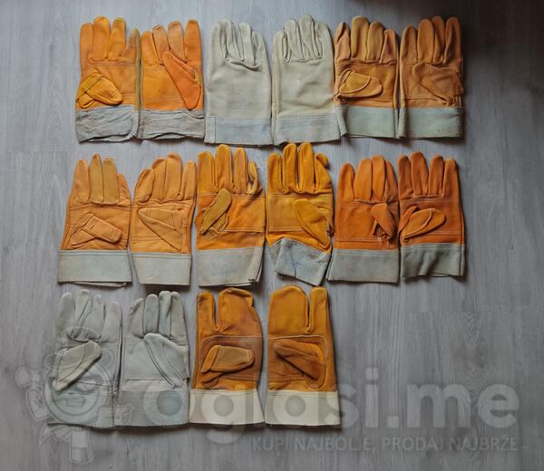 Univerzalne radne rukavice kozne i pamucne NOVO