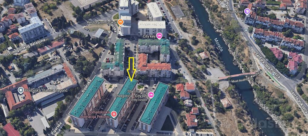 Jednosoban stan 43m2 - Podgorica - City Kej