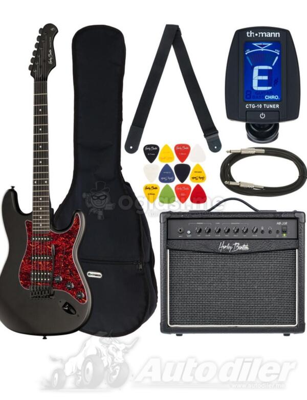 Harley Benton  ST-20 HSS gitara , pojacalo i full oprema
