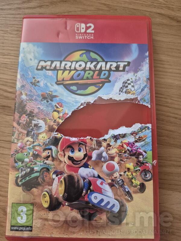 Igrica za nintendo mariokart world