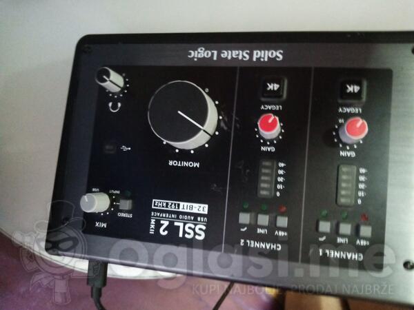 Prodajem SSL2 MK2  zvucnu kartu