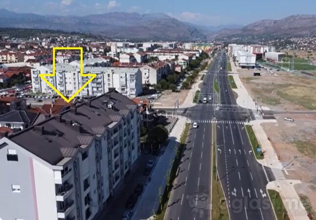 Jednosoban stan 44m2 - Podgorica - Stari Aerodrom
