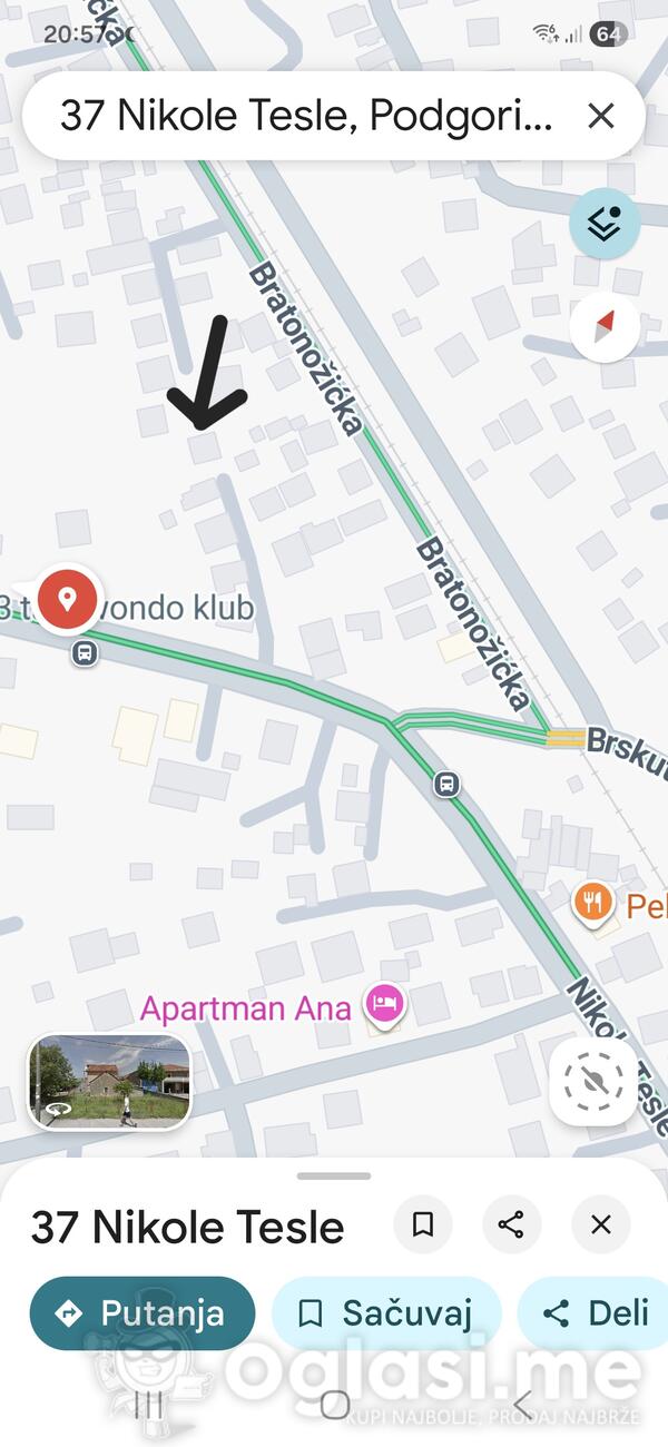 Porodična kuća 70m2 - Podgorica - Zagorič