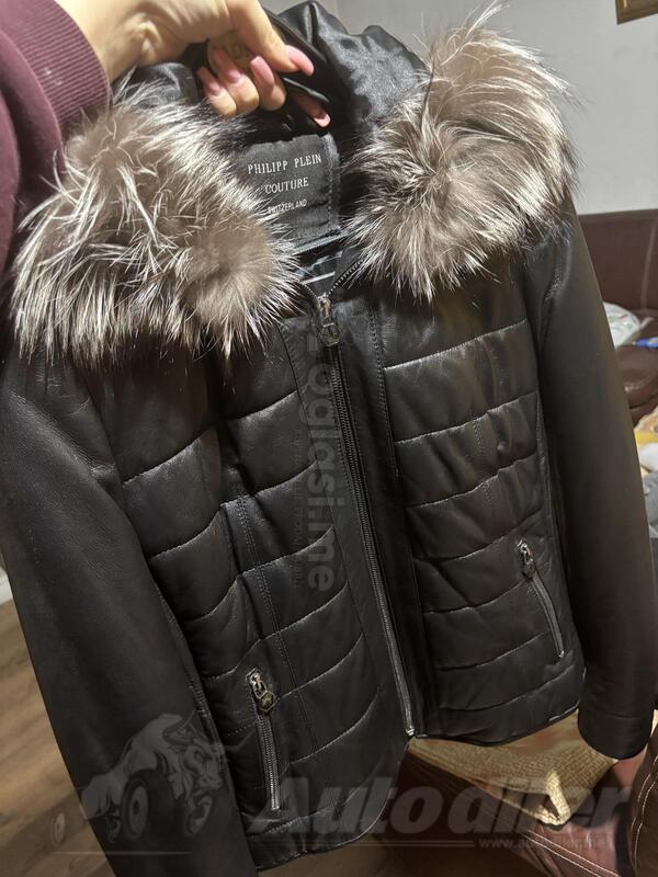 Kozna Philipp Plein jakna od prave koze