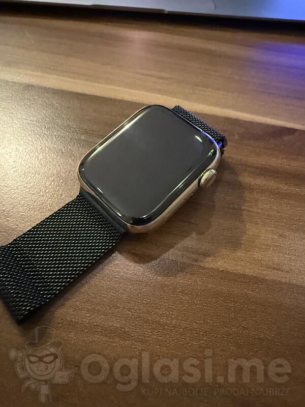 Apple Watch 6 Stainless steel 44mm - GOLD Zlatni Cellular GPS WIFI LTE Unisex sat