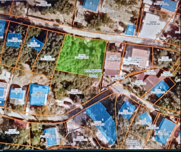 Građevinsko zemljište 590m2 - Ulcinj - Kruče