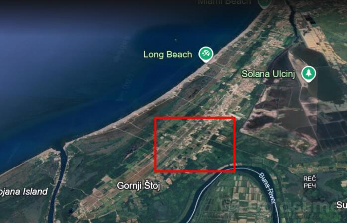 Poljoprivredno zemljište 4300m2 - Ulcinj - Gornji Štoj