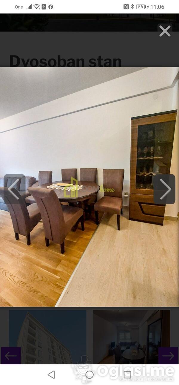 Dvosoban stan 62m2 - Herceg Novi - Meljine Herceg Novi