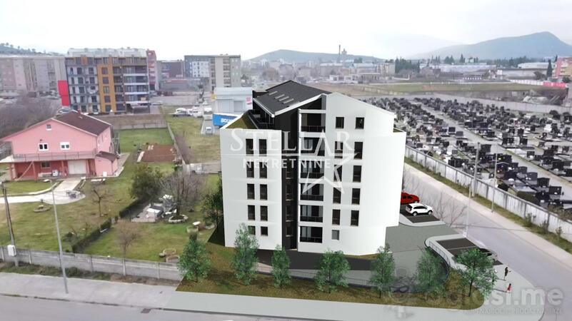 Dvosoban stan 78m2 - Podgorica - Ljubović