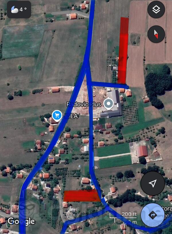 Poljoprivredno zemljište 2500m2 - Nikšić - Gornje Polje