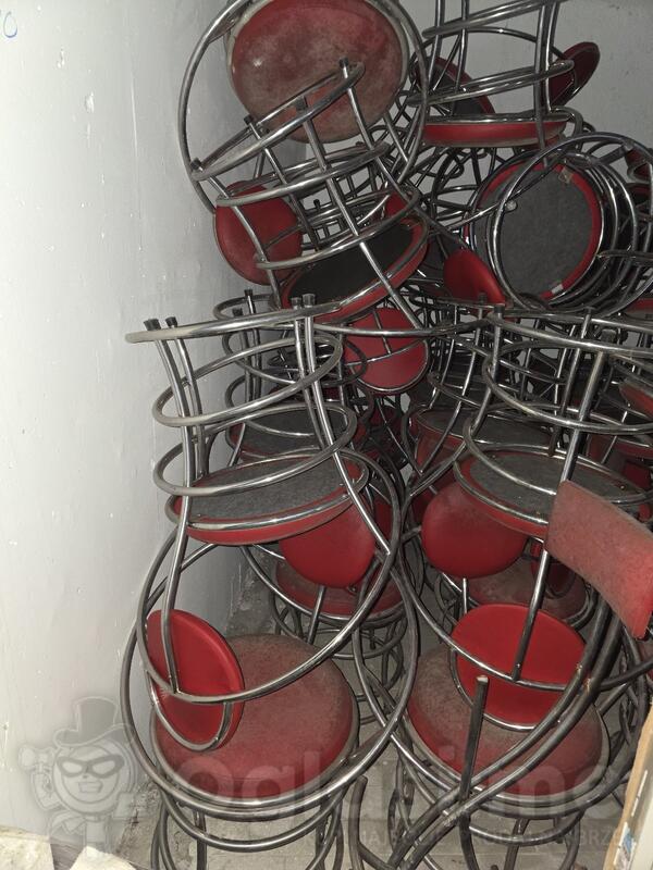 Stolice inox 40kom .. prodaja koliko ponudite