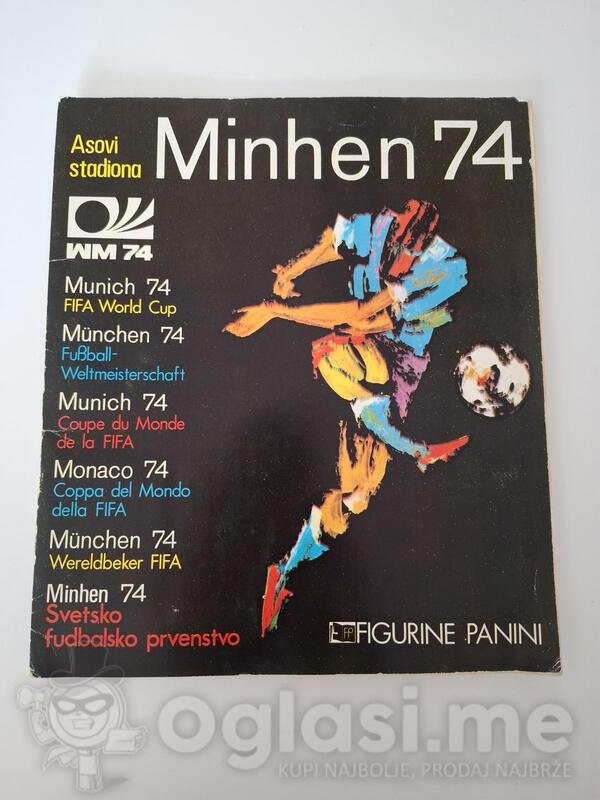 Panini Minhen 1974 full popunjen album