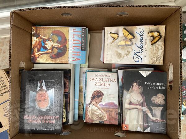 80 knjiga raznih u paketu