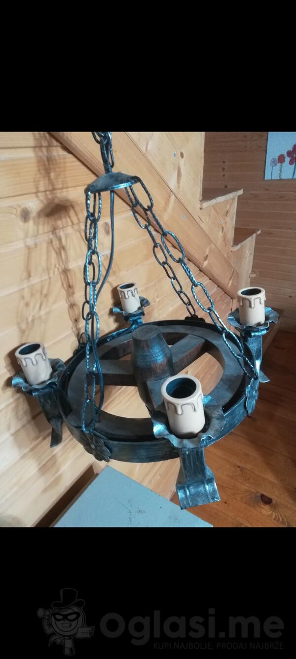 Dva rusticna lustera