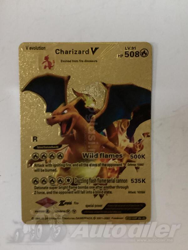 Prodajem charizard v kartu 1995 lvl. 91 26-43