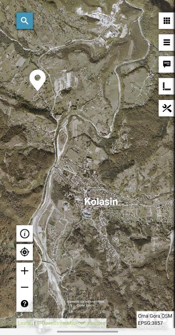 Građevinsko zemljište 500m2 - Kolašin - Drijenak