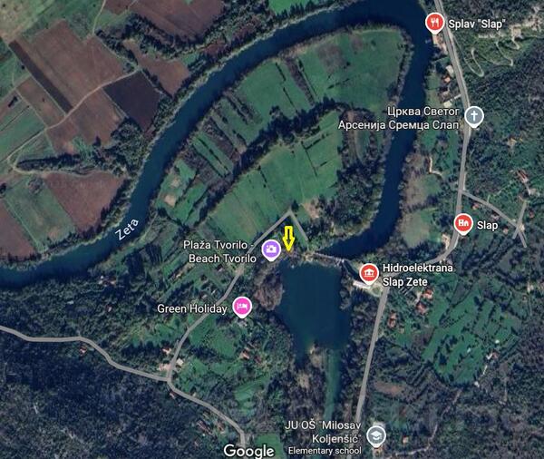 Poljoprivredno zemljište 700m2 - Danilovgrad - Slap