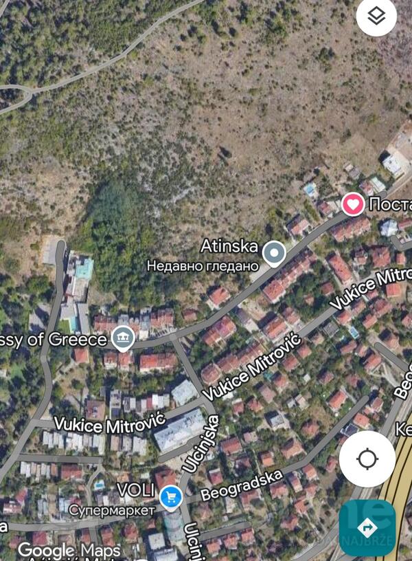 Građevinsko zemljište 750m2 - Podgorica - Gorica C