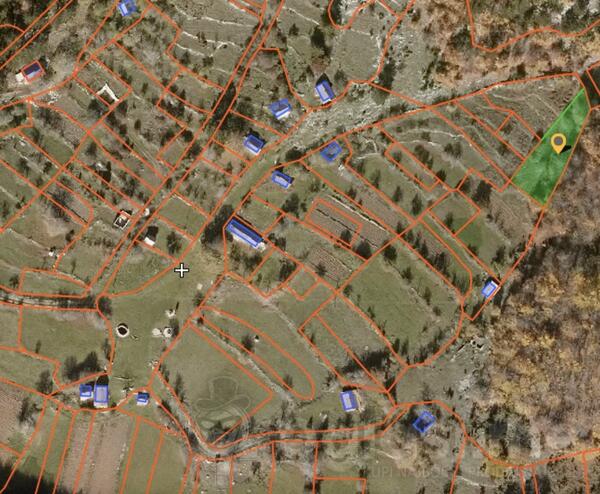 Poljoprivredno zemljište 777m2 - Danilovgrad - Brijestovo