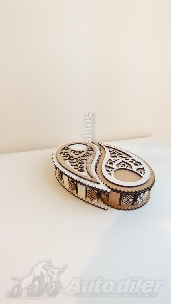 Dekorativna Kutija za Nakit – Yin Yang Dizajn