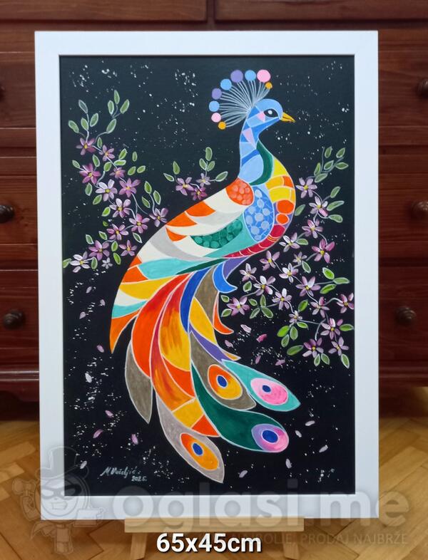 Prodajem uramljenu umjetničku sliku