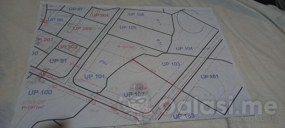 Građevinsko zemljište 5000m2 - Bar - Kunje