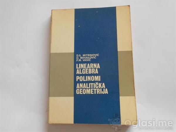 Časovi Linearne algebre i analitičke geometrije studentima RAF
