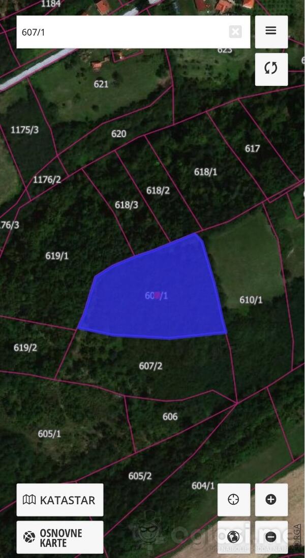 Poljoprivredno zemljište 18822m2 - Aranđelovac - Darosava