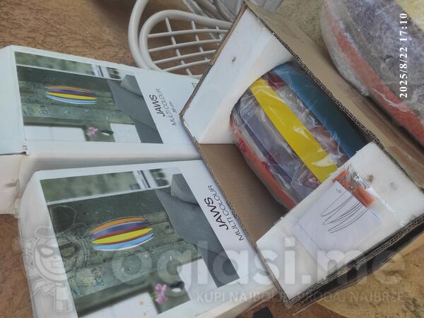 Prodajem dvije nove zidne lampe  Jawas milticolor lamp,Danskog dizajnera Frandensena iz 1980