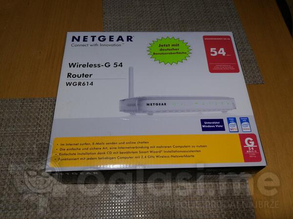 Netgear Wireless-G 54 Router WGR614 - Ruter