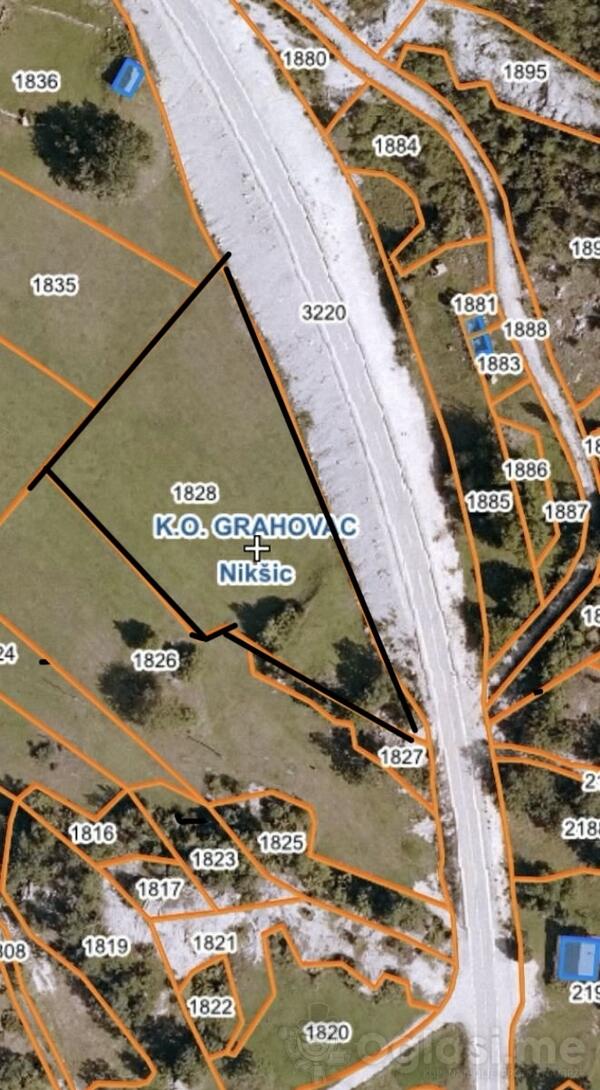 Poljoprivredno zemljište 5060m2 - Nikšić - Nikšić (uži dio)
