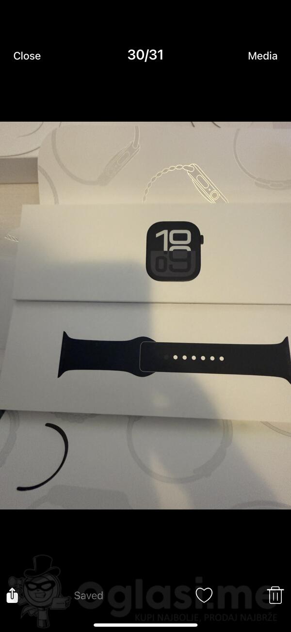 Apple S10 46 mm Jet black all black Unisex sat