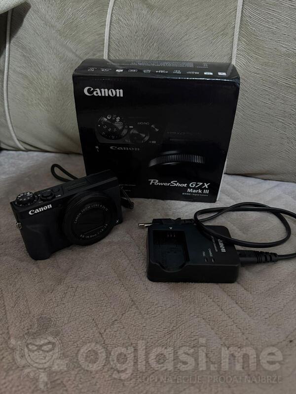 Canon G7X Mark III Fotoaparat