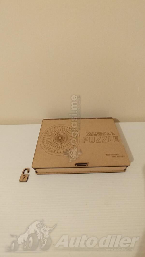 Mandala Puzzle - Drveno Zagonetka