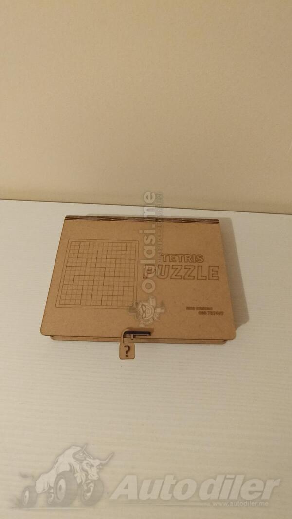 Tetris Puzzle - Drveno Zagonetka