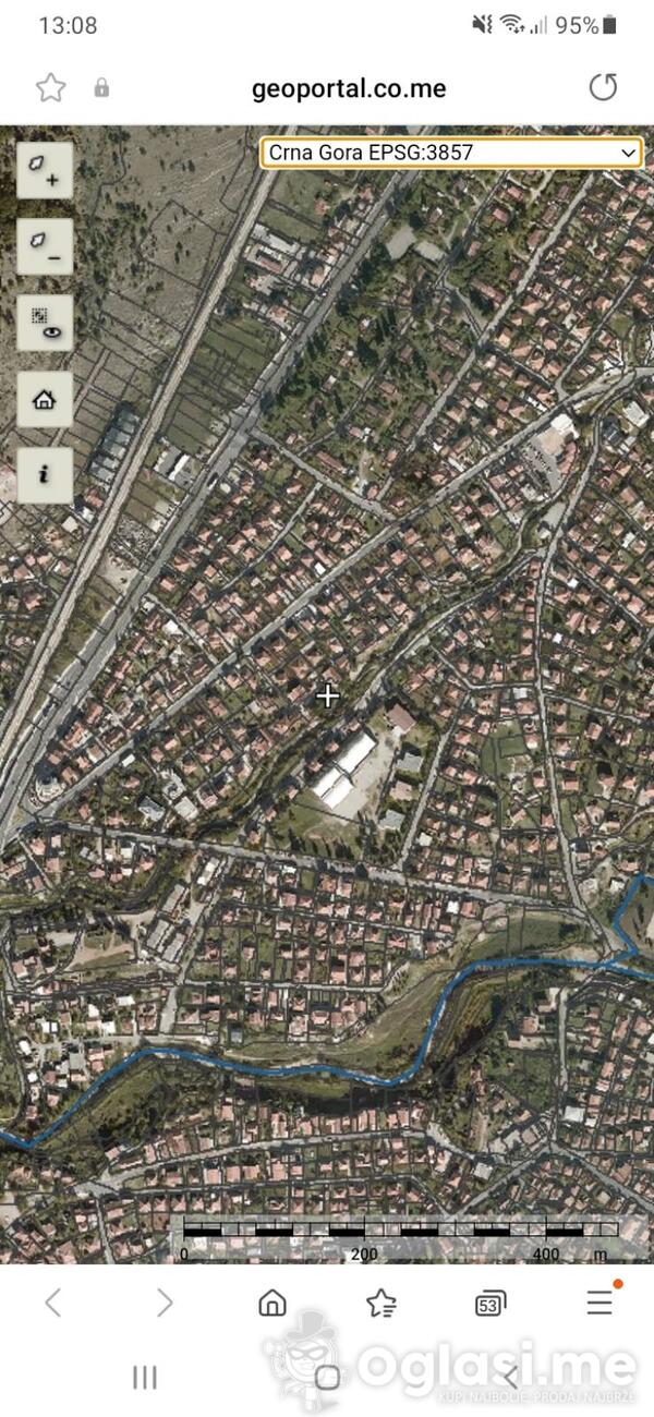 Građevinsko zemljište 380m2 - Podgorica - Masline