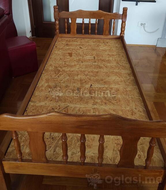 krevet samac  bez duseka