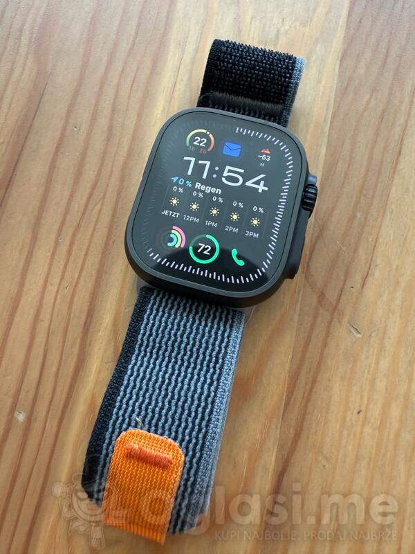 Apple watch ultra 2 black Unisex sat