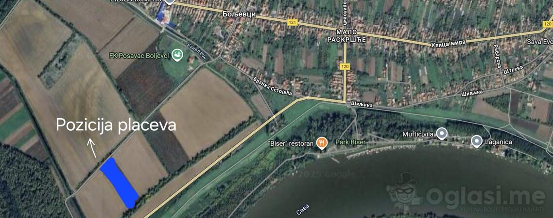 Poljoprivredno zemljište 500m2 - Surčin - Boljevci