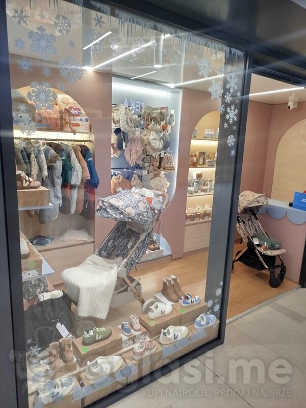 Potrebna prodavacica u butiku od 10kvadrata premijum djecijeg asortimana