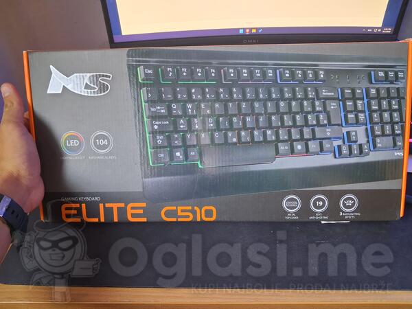 MS Industrial tastatura ELITE C510 - Gejmerska