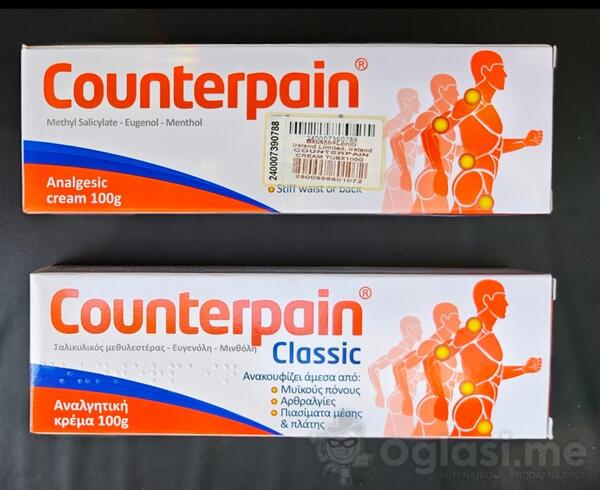 Counterpain Classic original Grčka Krema